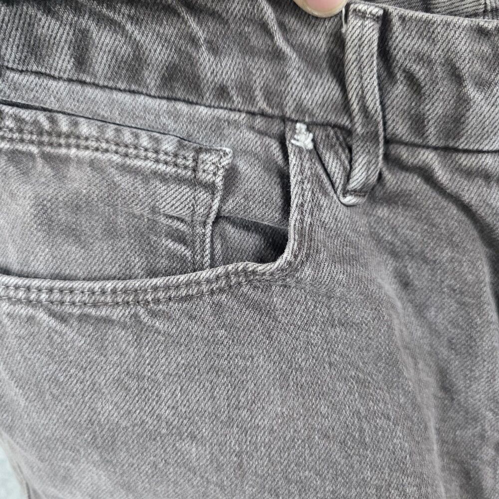 Good American Jeans Womens 4/27 Gray Good Curve Straight High Rise 27 Inseam - Picture 11 of 12